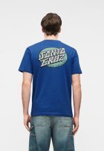 Santa Cruz Vertigo Dot T-Shirt Rich Navy SCA-TEE-13329 - Image 2