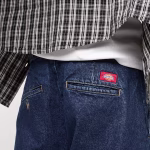 DICKIES 877 BARREL LEG WORK JEANS DARK INDIGO DK0A8BV70DD1 - Image 4