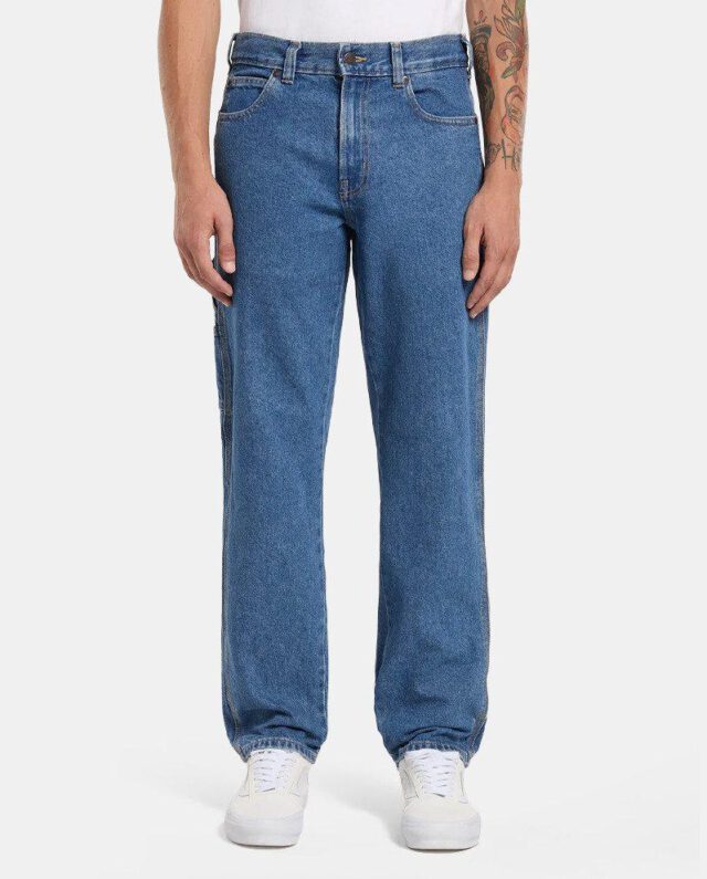 DICKIES 993 REG TAPER CARPENTER JEANS CLASSIC BLUE DK0A88PLCLB1 - DICKIES