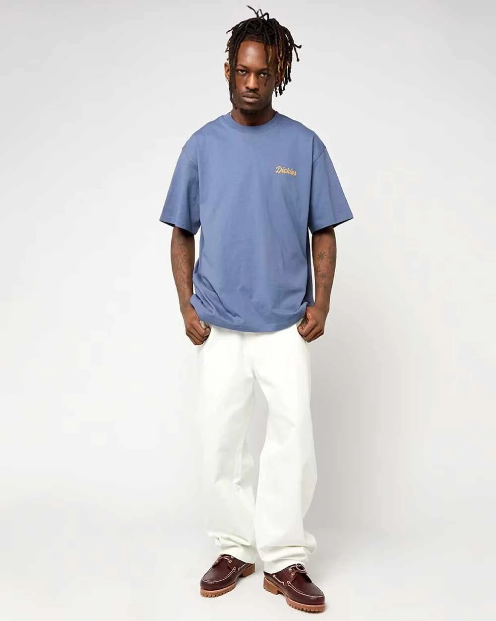 DICKIES WELLSVILLE BAGGY TAPERED WHITE DK0A88K40WH1 - Image 6