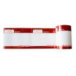 Dope Cans Sticker Hello My Name Is 100 pcs - Red Metallic 12 x 8 cm - Image 2
