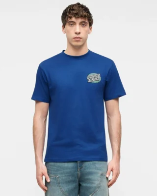 Santa Cruz Vertigo Dot T-Shirt Rich Navy SCA-TEE-13329