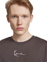 KARL KANI SMALL SIGNATURE ESSENTIAL TEE BROWN KM-TE011-022-15IND - Image 2