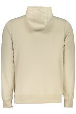 NORWAY 1963 MEN'S BEIGE ZIP-UP SWEATSHIRT - Image 2
