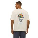PEGADOR RAVELLO OVERSIZED TEE WASHED WARM WHITE 6838-551 - Image 2