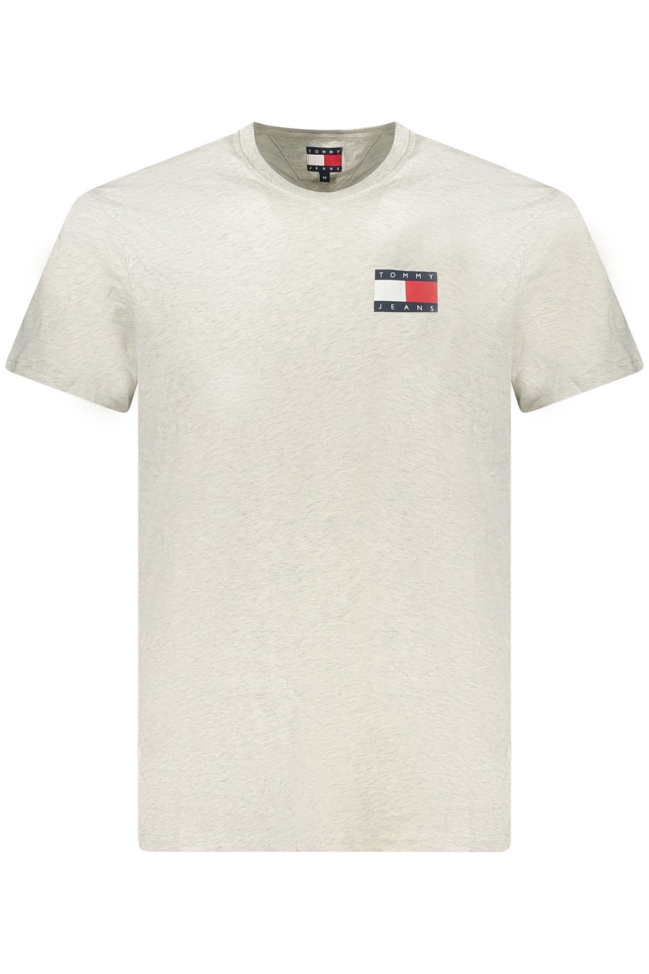 tommyhilfigert-shirtmanichecorteuomogrigio_1 TOMMY HILFIGER MEN'S SHORT-SLEEVE T-SHIRT GREY - Image 1