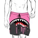 SPRAYGROUND PINK PAINT DRIPS SWIM SHORT SWM2054 - Image 4