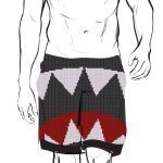 SPRAYGROUND PIXEL MOUTH SWIM SHORT SWM2046 - Image 4