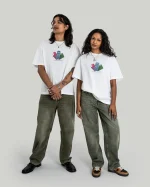 Homeboy Essentials Tee White 01TS3085-11 - Image 3
