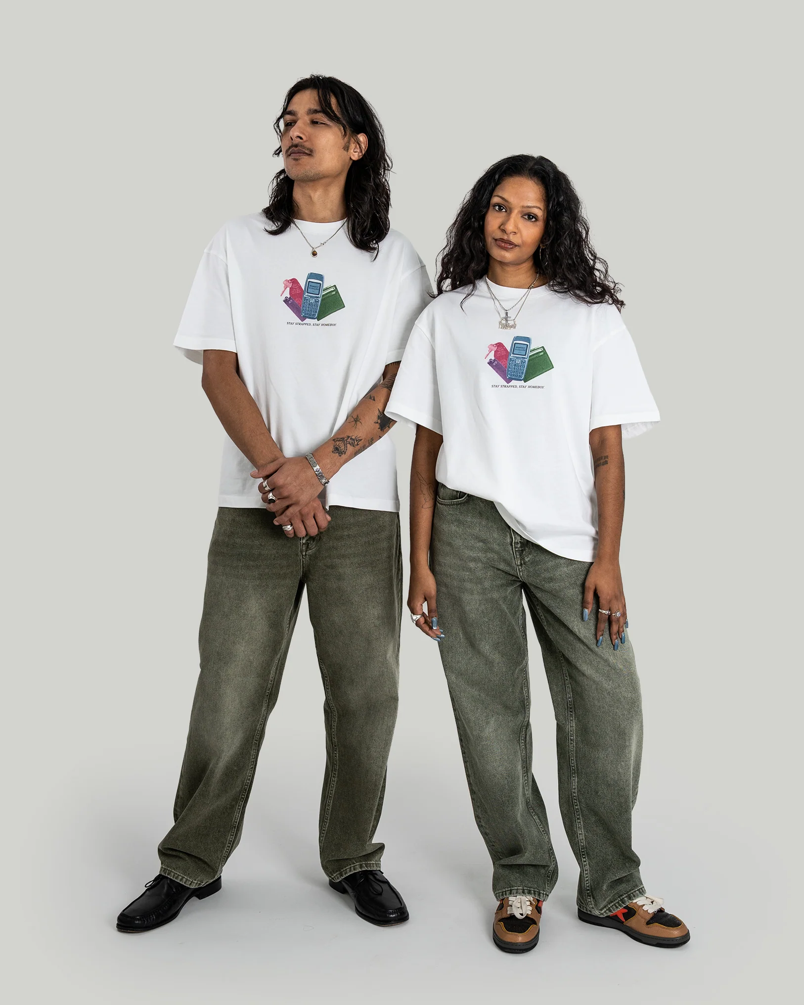 Homeboy Essentials Tee White 01TS3085-11 - Image 3