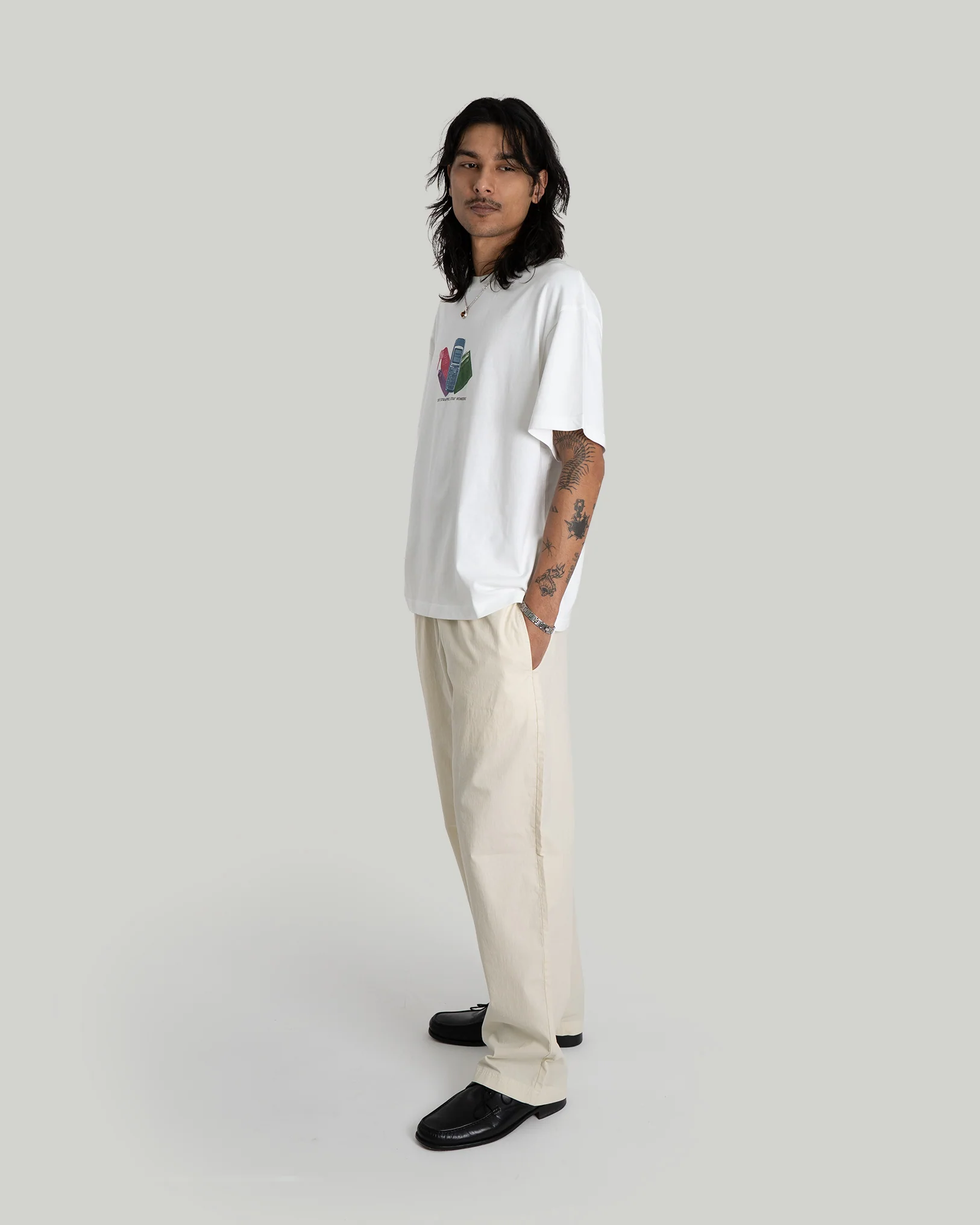 Homeboy Essentials Tee White 01TS3085-11 - Image 2