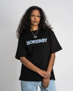 Homeboy Chaos Tee Black 01TS3089-10 - Image 3