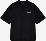Pegador Logo Shortsleeve Shirt Black / Warm White PGDR-3246-001/539 - Image 4