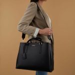 CALVIN KLEIN MINIMAL HARDWARE TOTE BAG BLACK K60K609183-BAX - Image 7