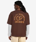 DICKIES PAYSON 2FER TEE TIMBER BROWN DK0A88JF0TB1 - Image 2