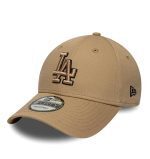 New Era LA Dodgers MLB Team Outline Light Beige 9FORTY Cap 60771713
