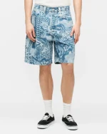 Santa Cruz Carpenter Big Shorts  Stonewash Collage SCA-SHR-5497