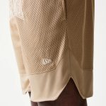 New Era Mesh Graphic Light Beige Oversized Shorts 60771545 - Image 5