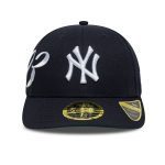 New Era New York Yankees MLB Est Script Navy Low Profile 59FIFTY Fitted Cap 60771833 - Image 4