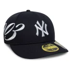 New Era New York Yankees MLB Est Script Navy Low Profile 59FIFTY Fitted Cap 60771833 - Image 5