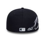 New Era New York Yankees MLB Est Script Navy Low Profile 59FIFTY Fitted Cap 60771833 - Image 2