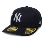 New Era New York Yankees MLB Est Script Navy Low Profile 59FIFTY Fitted Cap 60771833