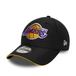 New Era Lakers NBA Microfibre 9FORTY Black Cap 60771855