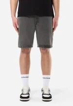 PEGADOR BOSTIC JEANS SHORTS WASHED GREY PGDR-5000-074 - Image 6