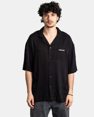 Pegador Logo Shortsleeve Shirt Black / Warm White PGDR-3246-001/539