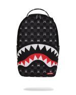 SPRAYGROUND GRAY PEEKING CHARACTER CHECK DLXSV BACKPACK B8872 46 x 15 x 29 cm