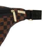 SPRAYGROUND RED REDEMPTION PYRAMID SAVVY CROSSBODY B8903 17.8 x 3.8 x 38.1cm - Image 4