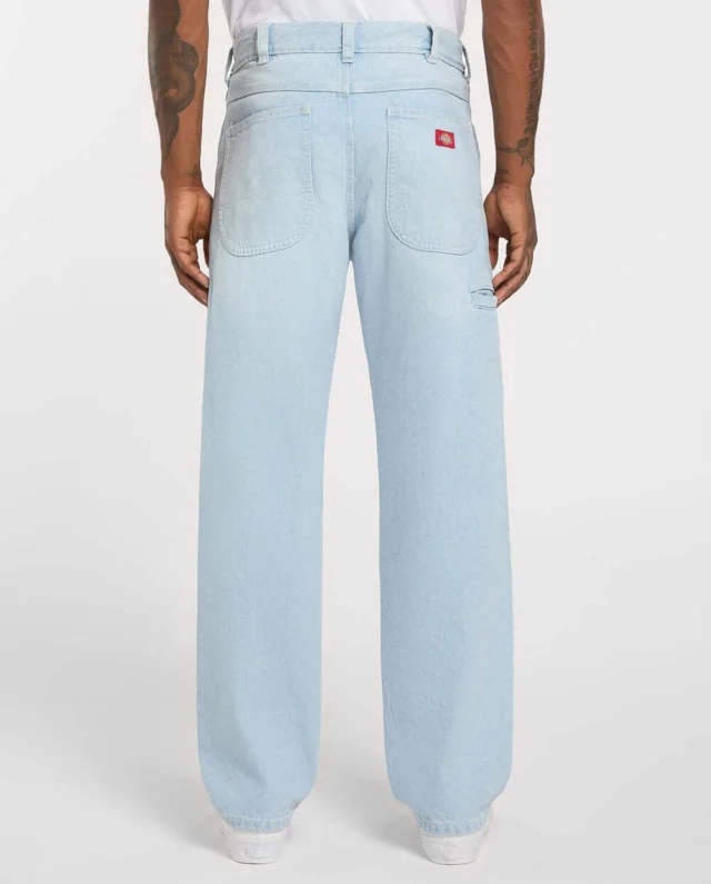 DICKIES958 BGY TAPER WORK JEANS FOG BLUE  DK0A88ED0FE1 - DICKIES