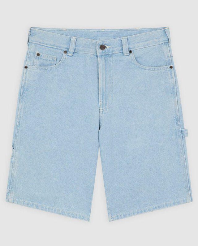 Dickies 993 11-Inch denim carpenter short Vintage Blue DK0A88FCC151
