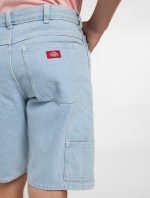 Dickies 993 11-Inch denim carpenter short Vintage Blue DK0A88FCC151 - Image 3