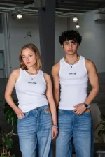 Homeboy Tank Top ACHSEL H. White 01TS4001-11 - Image 3