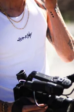 Homeboy Tank Top ACHSEL H. White 01TS4001-11 - Image 2