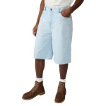 Dickies 958 13" Loose Denim Shorts Fog Blue DK0A88JP0FE1 - Image 3