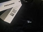 PEGADOR SIGNAR SLUB TERRY OVERSIZED TEE WASHED BLACK PGDR-6850-002 - Image 4
