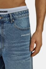 PEGADOR KOLAR JORTS SPRAYED WASHED BLUE PGDR-4901-633 - Image 2
