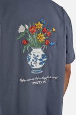 PEGADOR RAVELLO OVERSIZED TEE WASHED TWILIGHT BLUE PGDR-6838-664 - Image 2