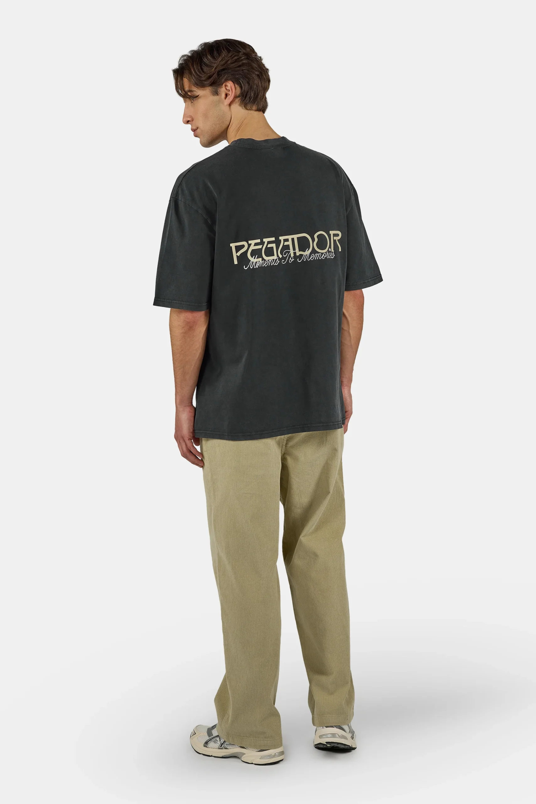 PEGADOR ZERNEZ OVERSIZED TEE VINTAGE BLACK PGDR-6869-065 - Image 8