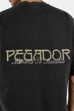 PEGADOR ZERNEZ OVERSIZED TEE VINTAGE BLACK PGDR-6869-065 - Image 4