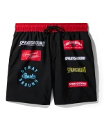 SPRAYGROUND SG LOGO PATCHES SWIM SHORT SWM2043