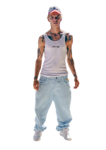 Homeboy Tank Top ACHSEL H. White 01TS4001-11 - Image 5