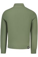 MILITARY ACADEMY MEN'S GREEN ZIP-UP SWEATSHIRT - Image 2