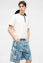 Santa Cruz Carpenter Big Shorts  Stonewash Collage SCA-SHR-5497 - Image 3