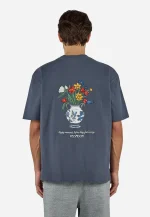 PEGADOR RAVELLO OVERSIZED TEE WASHED TWILIGHT BLUE PGDR-6838-664 - Image 4