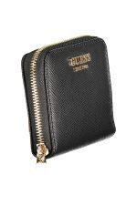GUESS JEANS WOMEN'S BLACK WALLET - Image 3
