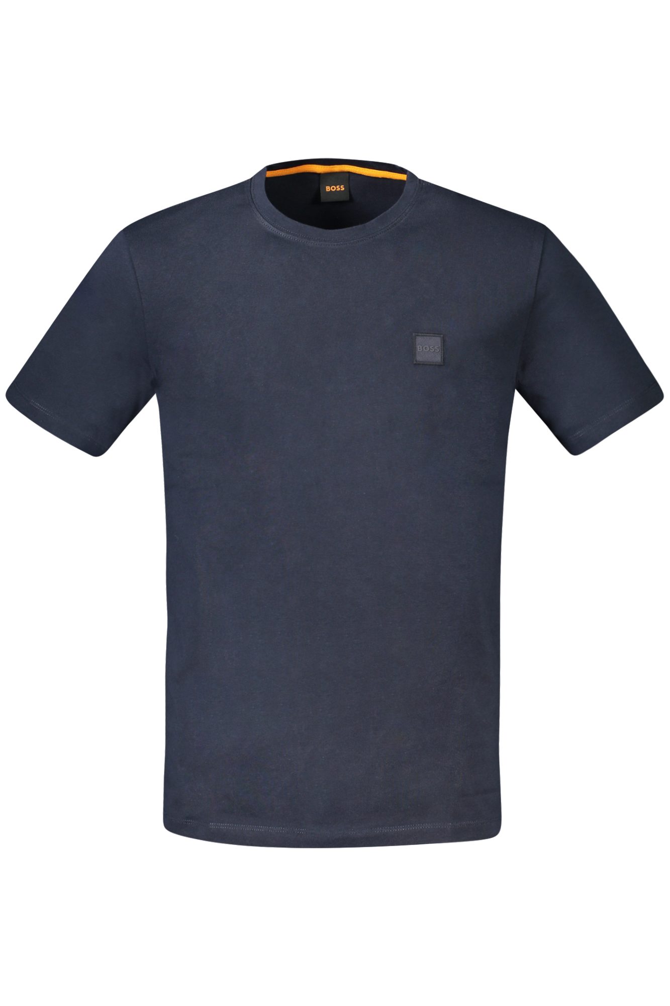 hugobosst-shirtmanichecorteuomoblu_1 HUGO BOSS MEN'S SHORT SLEEVE T-SHIRT BLUE - Image 1