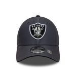New Era NFL Microfiber Sneaker 9Forty Las Vegas Raiders Anthracite Grey Cap 60771845 - Image 2